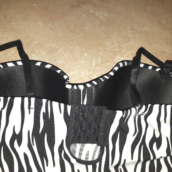 Zebra Print Mini Dress Shapewear Slip - Picture 7 of 8